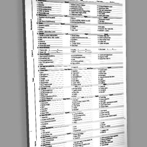 Crash Manager Form 2 - Side Impact: pads of 100 count
