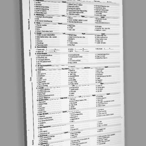 Crash Manager Form 3 - Rear Impact pads of 100 count