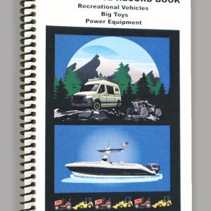 RV / Big Toys and Power Equipment Maintenance Book